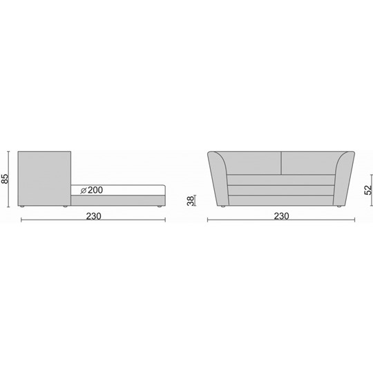 Круглый диван-кровать Смайл в Кунгуре - изображение 6