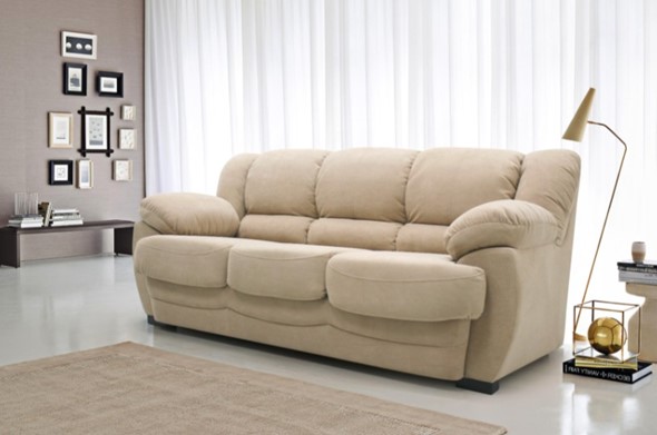 Прямой диван Амелия (Тент-латовый механизм) 210*104 см в Перми - изображение
