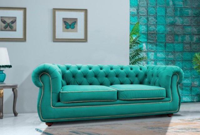 Большой диван Честер с механизмом тент-латовый в Перми - изображение 1