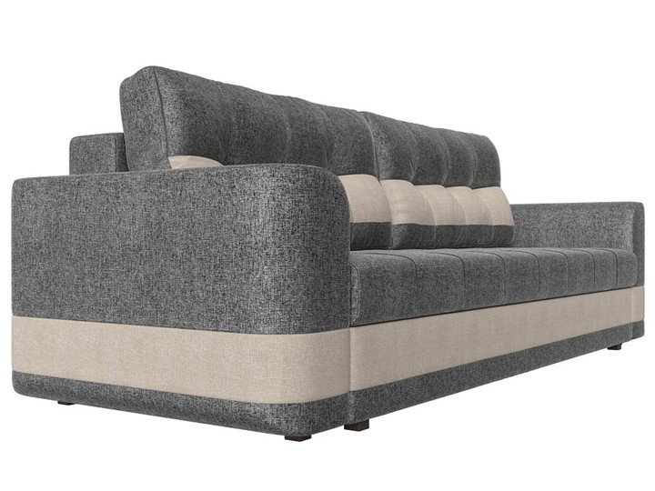 Прямой диван Честер, Серый/бежевый (рогожка) в Перми - изображение 2
