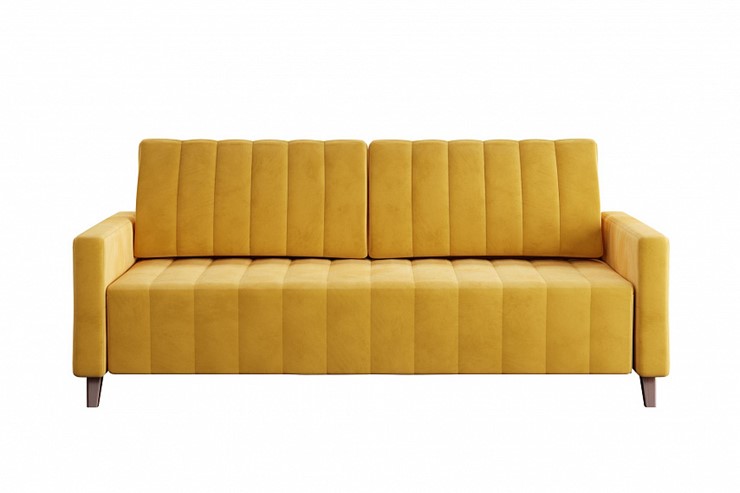 Прямой диван Марк 3т СК, Ультра мустард в Перми - изображение 1