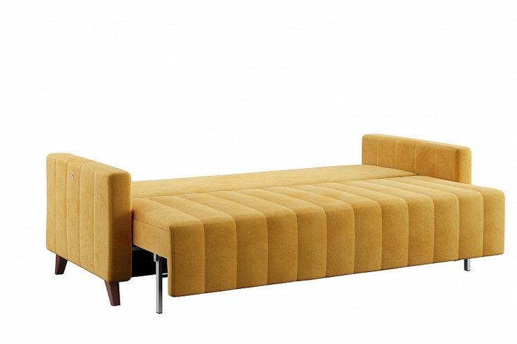 Прямой диван Марк 3т СК, Ультра мустард в Перми - изображение 2