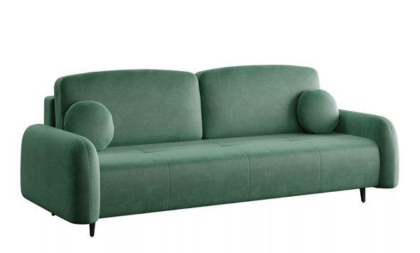Прямой диван Монблан 3т, Рогожка Муза 12 в Перми - изображение