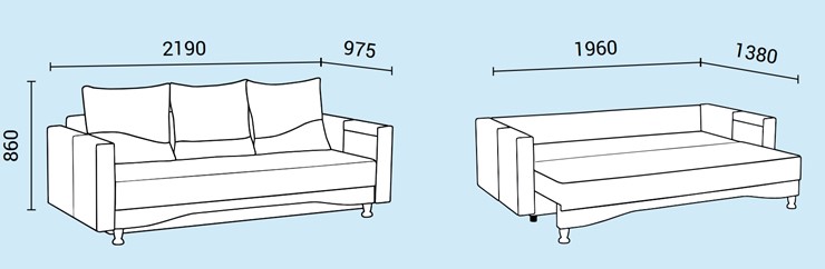 Большой диван Нео 5 в Перми - изображение 4