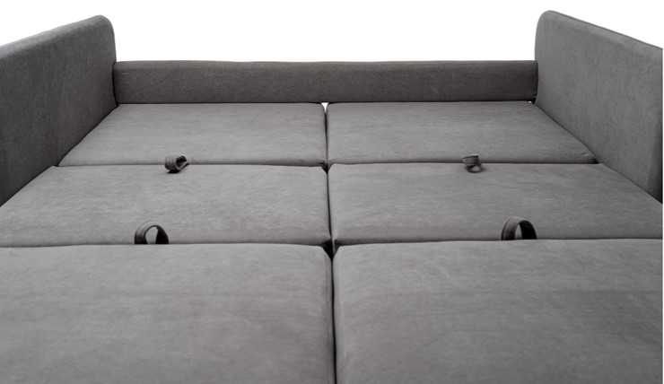 Раскладной диван Бэст серый в Перми - изображение 5