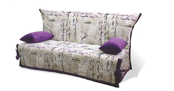 Прямой диван Аккордеон без боковин, спальное место 1200 в Перми - изображение