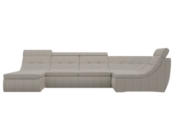 Большой модульный диван Холидей люкс, Корфу 02 (рогожка) в Перми - предосмотр 3