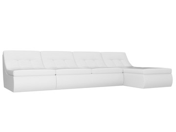 Модульный угловой диван Холидей, Белый (экокожа) в Перми - предосмотр