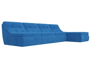 Модульный угловой диван Холидей, Голубой (велюр) в Перми - предосмотр 4