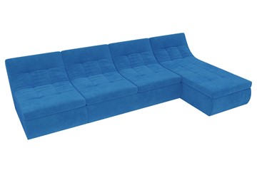 Модульный угловой диван Холидей, Голубой (велюр) в Перми - предосмотр 5