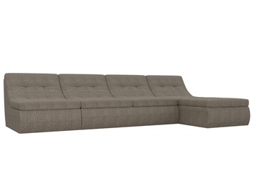 Большой модульный диван Холидей, Корфу 03 (рогожка) в Перми - предосмотр