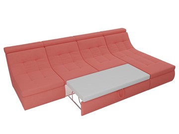 Модульный угловой диван Холидей люкс, Коралловый (микровельвет) в Перми - предосмотр 8