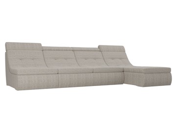 Большой модульный диван Холидей люкс, Корфу 02 (рогожка) в Перми - предосмотр