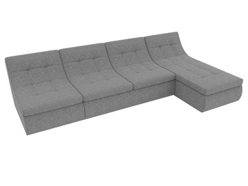 Модульный угловой диван Холидей, Серый (рогожка) в Перми - предосмотр 3