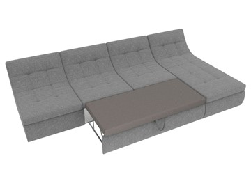 Модульный угловой диван Холидей, Серый (рогожка) в Перми - предосмотр 6