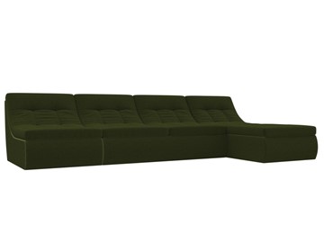Большой модульный диван Холидей, Зеленый (микровельвет) в Березниках