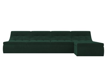 Большой модульный диван Холидей, Зеленый (велюр) в Перми - предосмотр 3