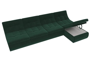 Большой модульный диван Холидей, Зеленый (велюр) в Перми - предосмотр 6