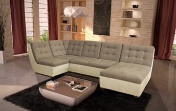 Модульный диван Комфорт (м7+м1+м4+м3) в Перми - предосмотр 5