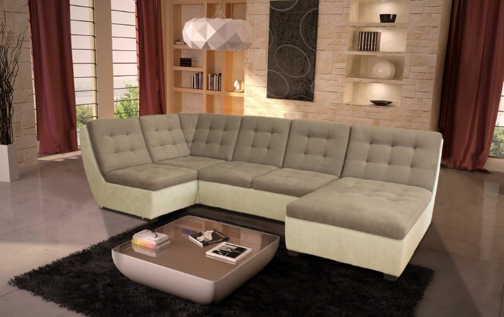 Модульный диван Комфорт (м7+м1+м4+м3) в Перми - изображение 5