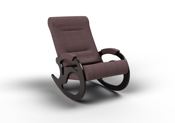 Кресло-качалка Вилла, ткань кофе с молоком 11-Т-КМ в Перми - изображение