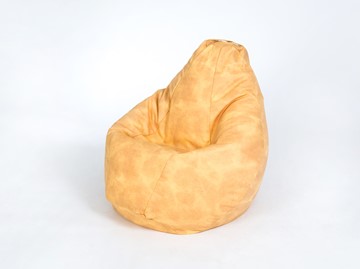 Кресло-мешок Груша малое, жаккард, песок в Перми