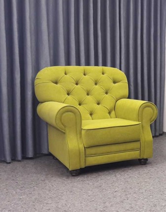 Кресло Глория с каретной стяжкой в Перми - изображение