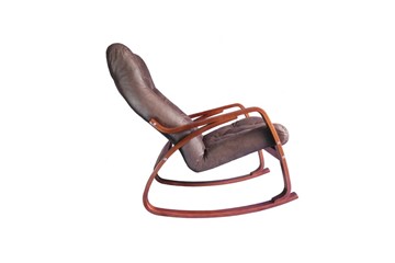 Кресло-качалка Гранд, замша шоколад в Перми - предосмотр 1
