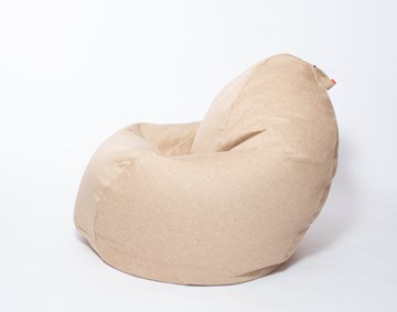 Кресло-мешок Макси, рогожка, 150х100, песочное в Перми - предосмотр 2