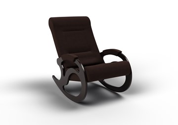 Кресло-качалка Вилла, ткань шоколад 11-Т-Ш в Березниках