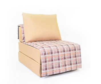 Бескаркасное кресло-кровать Харви, песочный-квадро беж в Соликамске