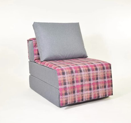Бескаркасное кресло Харви, серый - квадро в Перми - изображение