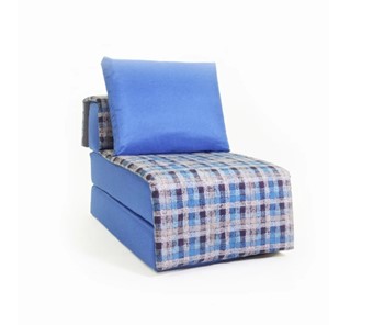 Кресло бескаркасное Харви, синий - квадро в Кунгуре