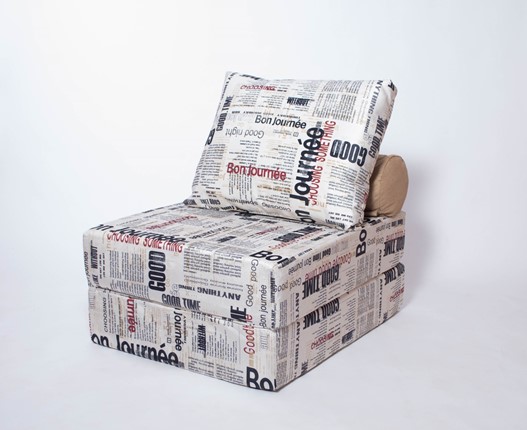 Бескаркасное кресло Прайм, газета в Березниках - изображение