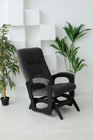 Кресло-качалка Леон маятниковая, ткань AMIGo графит 29-Т-ГР в Перми - изображение 6