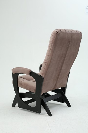 Кресло-качалка Леон маятниковая, ткань AMIGo кофе с молоком 29-Т-КМ в Перми - изображение 4