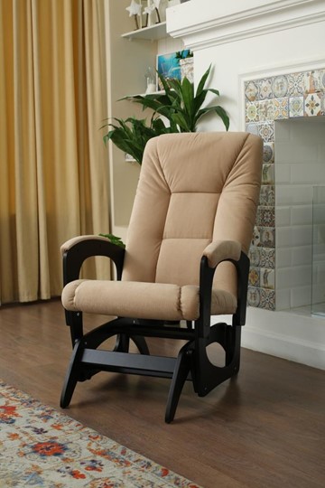 Кресло-качалка Леон маятниковая, ткань AMIGo песок 29-Т-П в Перми - изображение 4