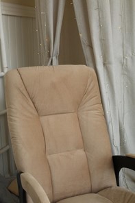 Кресло-качалка Леон маятниковая, ткань AMIGo песок 29-Т-П в Чайковском - предосмотр 7