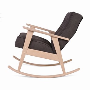 Кресло-качалка Ретро (беленый дуб / 05 - коричневый) в Перми - предосмотр 1