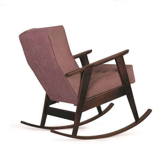 Кресло-качалка Ретро (темный тон / 08 - розовый) в Перми - изображение 1