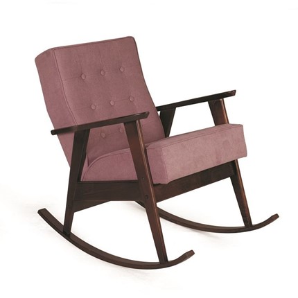 Кресло-качалка Ретро (темный тон / 08 - розовый) в Перми - изображение