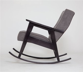 Кресло-качалка Ретро (венге / RS 15 - темно-серый) в Перми - предосмотр 2