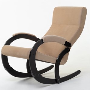 Кресло-качалка Корсика, ткань Amigo Beige 34-Т-AB в Соликамске - предосмотр