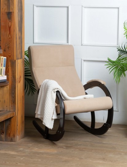 Кресло-качалка Корсика, ткань Amigo Beige 34-Т-AB в Чайковском - изображение 7
