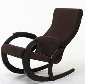 Кресло-качалка Корсика, ткань Amigo Coffee 34-Т-AC в Березниках