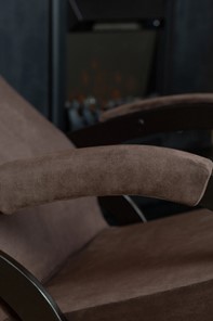 Кресло-качалка Корсика, ткань Amigo Coffee 34-Т-AC в Перми - предосмотр 8