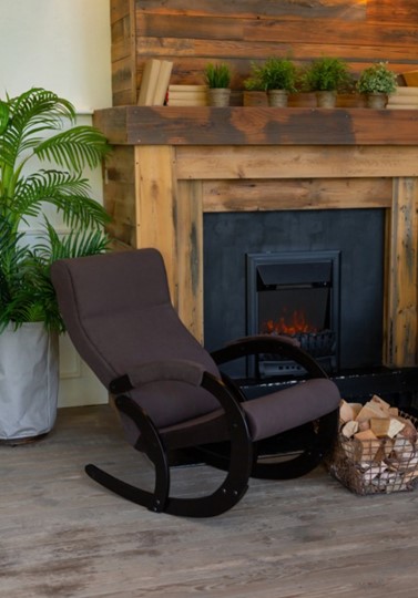 Кресло-качалка Корсика, ткань Amigo Coffee 34-Т-AC в Березниках - изображение 9