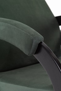 Кресло-качалка в гостиную Корсика, ткань Amigo Green 34-Т-AG в Перми - предосмотр 4
