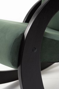 Кресло-качалка в гостиную Корсика, ткань Amigo Green 34-Т-AG в Перми - предосмотр 5
