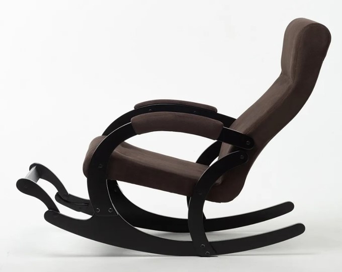 Кресло-качалка в гостиную Марсель, ткань Amigo Coffee 33-Т-AC в Березниках - изображение 1